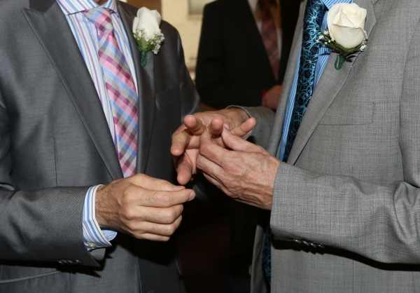 Photo Coverage: A Broadway Wedding! Richard and Preston Ridge Tie the Knot Image