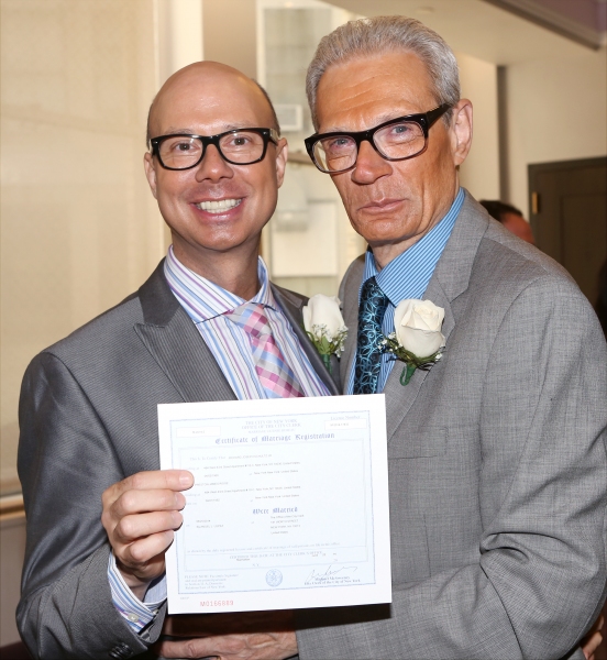 Photo Coverage: A Broadway Wedding! Richard and Preston Ridge Tie the Knot Image