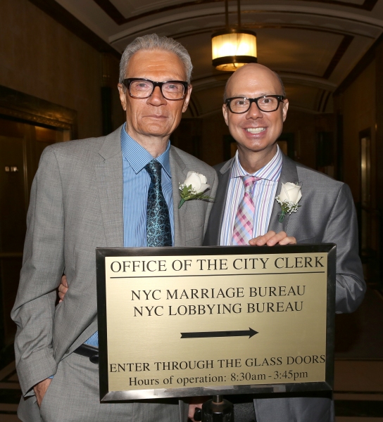 Photo Coverage: A Broadway Wedding! Richard and Preston Ridge Tie the Knot Image