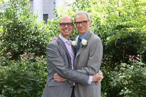 Photo Coverage: A Broadway Wedding! Richard and Preston Ridge Tie the Knot Image