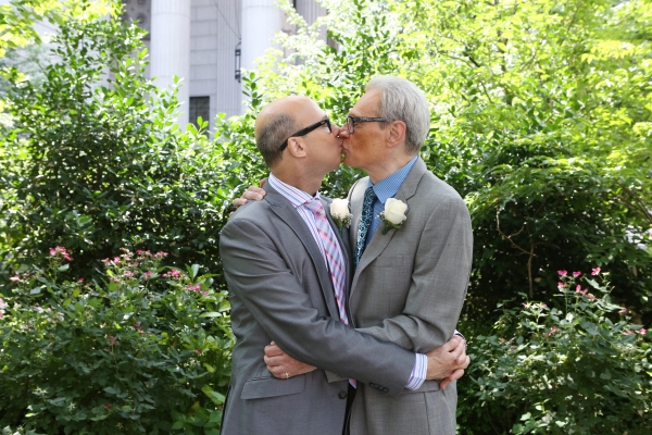 Photo Coverage: A Broadway Wedding! Richard and Preston Ridge Tie the Knot Image