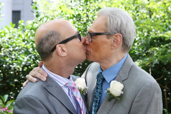 Photo Coverage: A Broadway Wedding! Richard and Preston Ridge Tie the Knot Image
