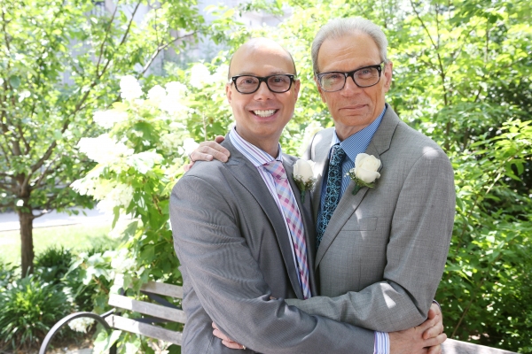 Photo Coverage: A Broadway Wedding! Richard and Preston Ridge Tie the Knot Image