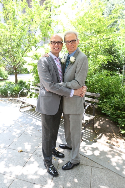 Photo Coverage: A Broadway Wedding! Richard and Preston Ridge Tie the Knot 