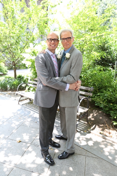 Photo Coverage: A Broadway Wedding! Richard and Preston Ridge Tie the Knot Image