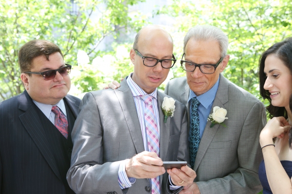 Photo Coverage: A Broadway Wedding! Richard and Preston Ridge Tie the Knot Image