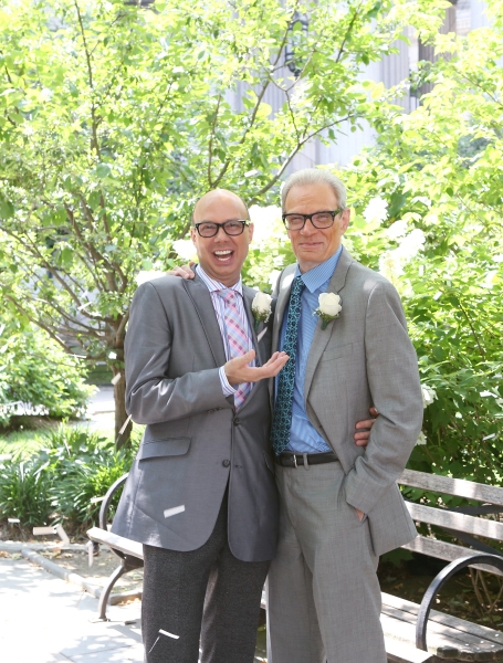 Photo Coverage: A Broadway Wedding! Richard and Preston Ridge Tie the Knot Image