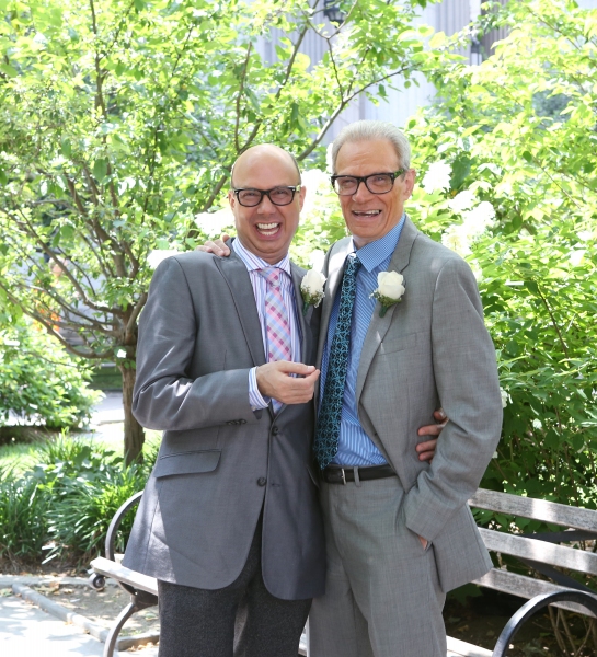 Photo Coverage: A Broadway Wedding! Richard and Preston Ridge Tie the Knot Image