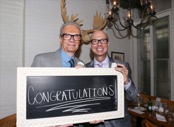 Photo Coverage: A Broadway Wedding! Richard and Preston Ridge Tie the Knot Image