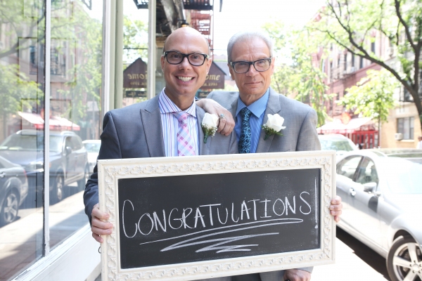 Photo Coverage: A Broadway Wedding! Richard and Preston Ridge Tie the Knot Image