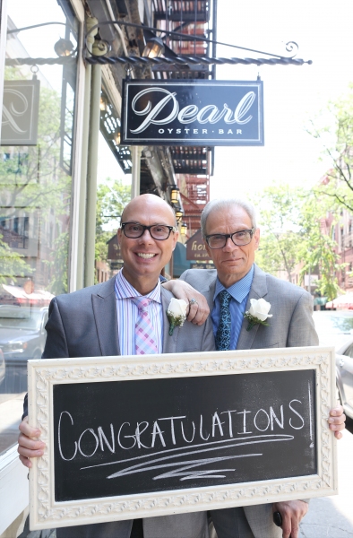 Photo Coverage: A Broadway Wedding! Richard and Preston Ridge Tie the Knot Image