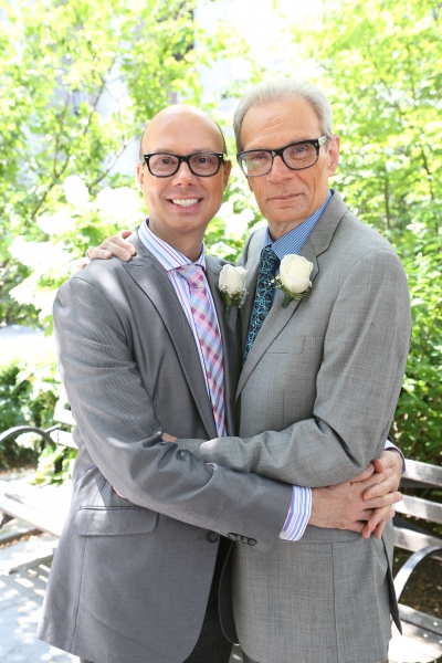 Photo Coverage: A Broadway Wedding! Richard and Preston Ridge Tie the Knot Image