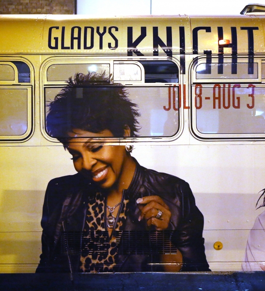 Bus AD Campaign for ''After Midnight'' starring Patti Labelle, Gladys Knight and Nata Photo