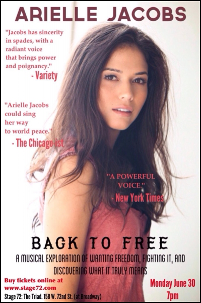 Photo Coverage: Arielle Jacobs Brings BACK TO FREE to The Triad! Image