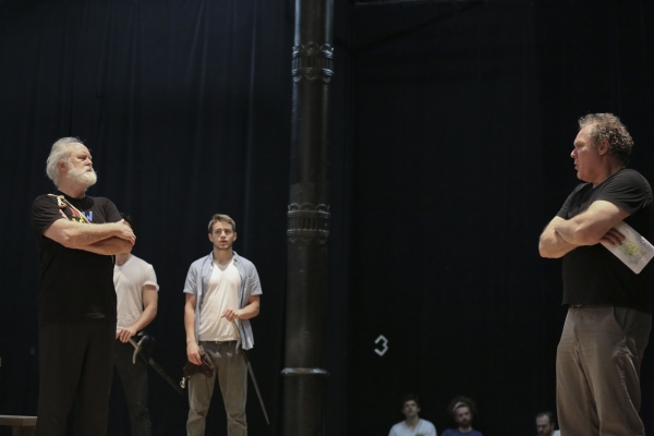 Photo Coverage: In Rehearsal with John Lithgow, Annette Bening & More for KING LEAR in the Park! Image