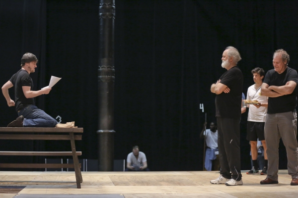 Photo Coverage: In Rehearsal with John Lithgow, Annette Bening & More for KING LEAR in the Park! Image