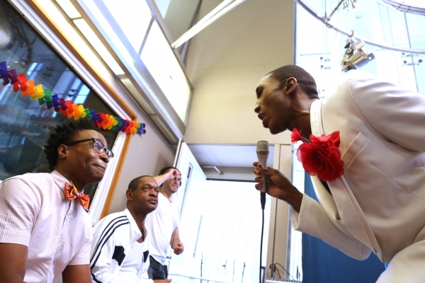 Photo Coverage: MIGHTY REAL Gives Pride Preview on Larry Flick's Sirius XM Radio Image