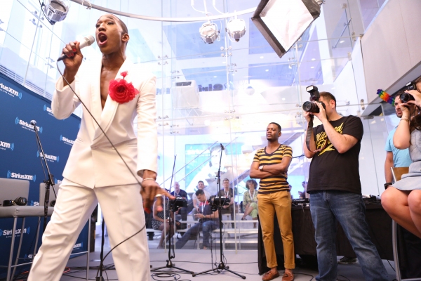 Photo Coverage: MIGHTY REAL Gives Pride Preview on Larry Flick's Sirius XM Radio Image