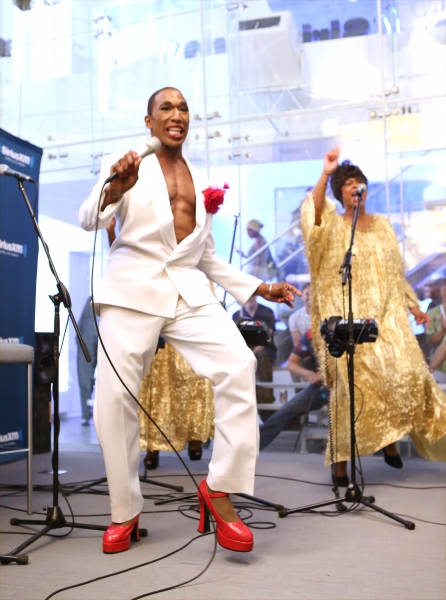 Photo Coverage: MIGHTY REAL Gives Pride Preview on Larry Flick's Sirius XM Radio Image