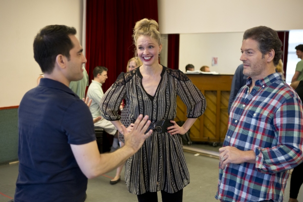 Photo Flash: In Rehearsal with Kevin Spirtas and More for MR. CONFIDENTIAL at NYMF Image