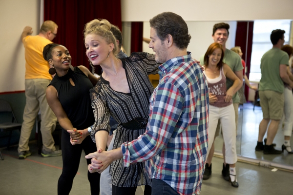 Photo Flash: In Rehearsal with Kevin Spirtas and More for MR. CONFIDENTIAL at NYMF Image