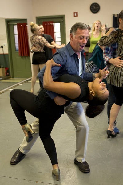 Photo Flash: In Rehearsal with Kevin Spirtas and More for MR. CONFIDENTIAL at NYMF Image