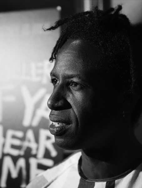 Saul Williams photographed on June 19, 2014 at Gotham Hall in New York City. Photo