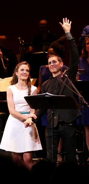 Laura Osnes and Tony Vincent  Photo