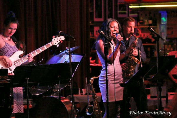 Photo Flash: Jackie Burns, Teal Wicks, Adrienne Warren and Jane Monheit at FRANK & FRIENDS Image
