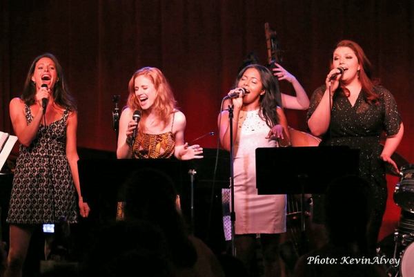 Photo Flash: Jackie Burns, Teal Wicks, Adrienne Warren and Jane Monheit at FRANK & FRIENDS Image