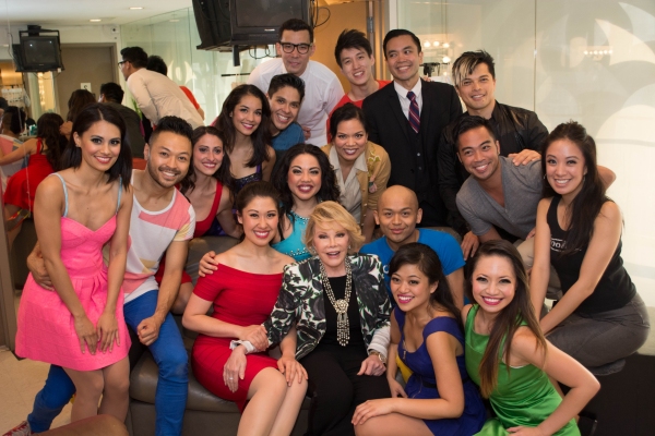 Photo Flash: Joan Rivers Visits HERE LIES LOVE Image