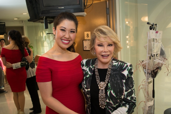 Photo Flash: Joan Rivers Visits HERE LIES LOVE Image