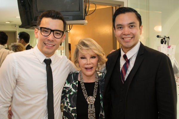 Photo Flash: Joan Rivers Visits HERE LIES LOVE Image