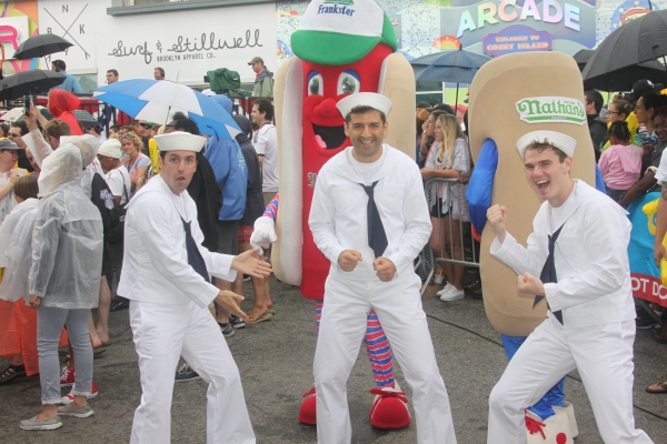 Clyde Alves, Tony Yazbeck and Jay Armstrong Johnson Photo