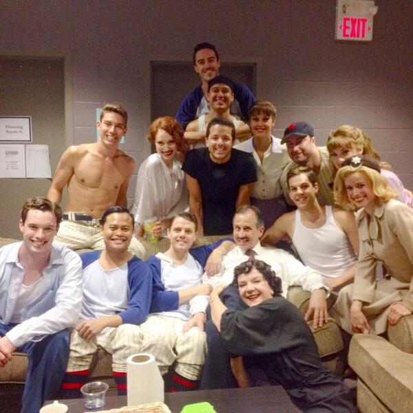 Photo Flash: Saturday Intermission Pics, July 5- BULLETS, CINDERELLA, NEWSIES and More Lounge Post-Holiday Image