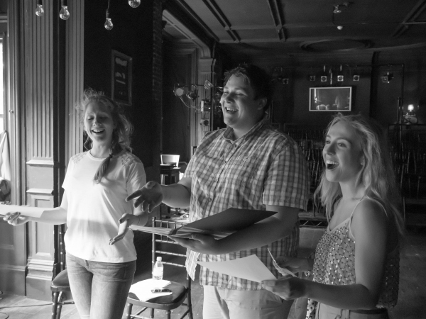Photo Flash: Rehearsals Underway for Stephen Sondheim Society's GOD, July 8-12  Image