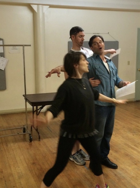 Photo Flash: In Rehearsal with NYMF's THE TRAVELS 