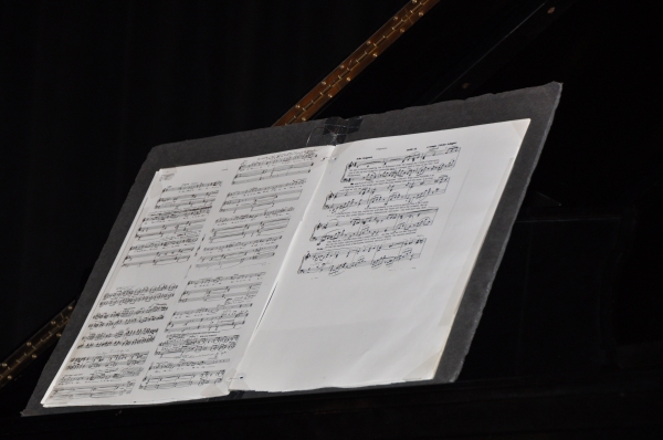 Sheet music for Maestro Bernstein starring Hershey Felder Photo