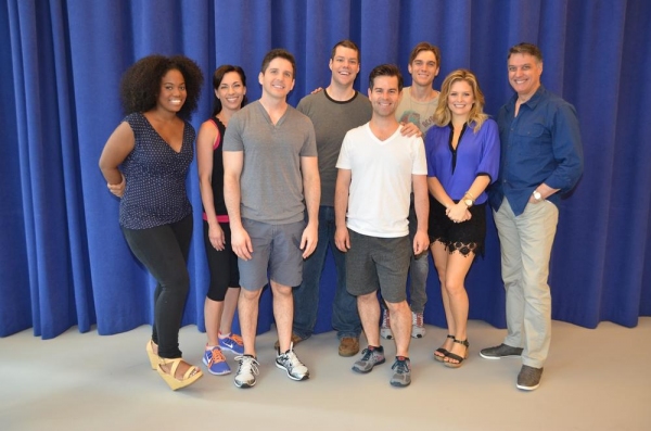 Photo Flash: In Rehearsal with Robert Cuccioli, Kathleen Elizabeth Monteleone, Justin Matthew Sargent and More for Bay Street's MY LIFE IS A MUSICAL Image