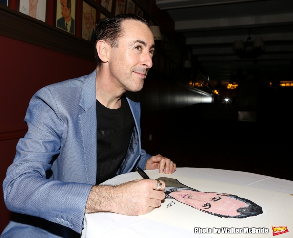Photo Coverage: CABARET's Alan Cumming Unveils Sardi's Caricature! Image