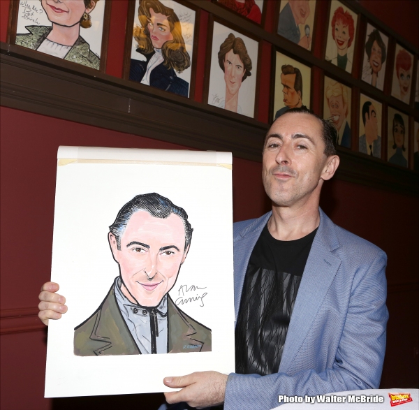 Photo Coverage: CABARET's Alan Cumming Unveils Sardi's Caricature! Image