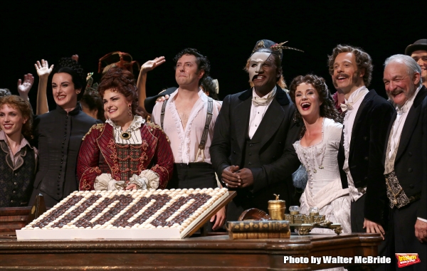 Photo Coverage: THE PHANTOM OF THE OPERA Celebrates 11,000th Performance on Broadway! Image