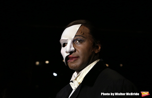 Photo Coverage: Norm Lewis, Sierra Boggess & THE PHANTOM OF THE OPERA Cast Celebrate 11,000 Backstage!  Image