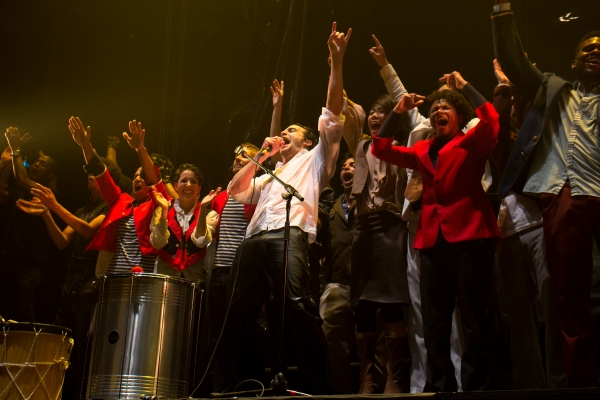 Photo Coverage: Fuerza Bruta Celebrates Opening Night of WAYRA Image