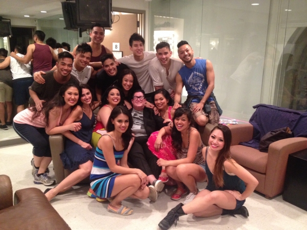 Photo Flash: ORANGE IS THE NEW BLACK's Lea Delaria Visits HERE LIES LOVE! Image