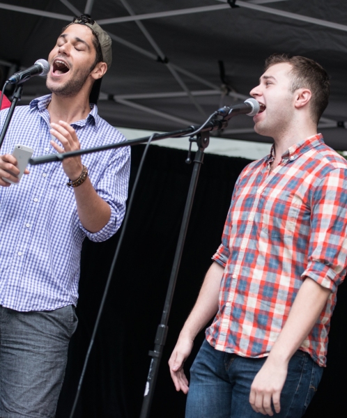 Photo Flash: In Rehearsal with NYMF's WIKIMUSICAL, Opening Next Week Image