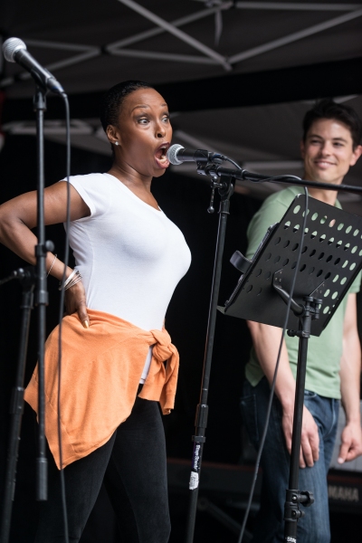 Photo Flash: In Rehearsal with NYMF's WIKIMUSICAL, Opening Next Week Image