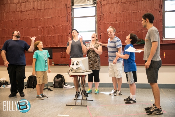 Photo Flash: In Rehearsal with NYMF's WIKIMUSICAL, Opening Next Week Image