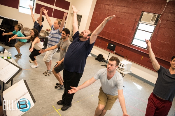 Photo Flash: In Rehearsal with NYMF's WIKIMUSICAL, Opening Next Week Image