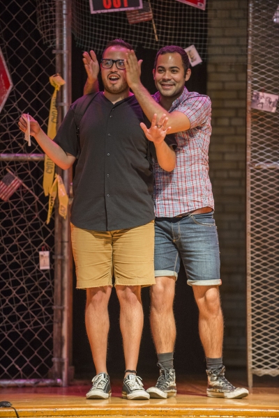 Donny Acosta and Ruben Adorno in About Face Youth TheatreÃ¢â‚¬â„¢s world pr Photo